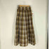 ルグラジック le glazik TYPEWRITER CHECK SKIRT タイプライターチェックスカート レディース 34