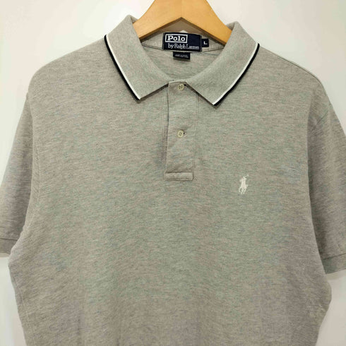 ポロバイラルフローレン Polo by RALPH LAUREN S/S 鹿の子 ポロシャツ メンズ import:L