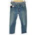 リーバイス Levis 80S 2501-0117 ボタンフライデニム ハチマル 黒カン ボタン裏524刻印 メンズ W33 L40