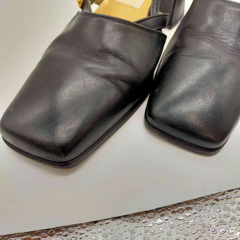 ジバンシィ GIVENCHY スクエアトゥ レザー パンプス レディース EUR:36