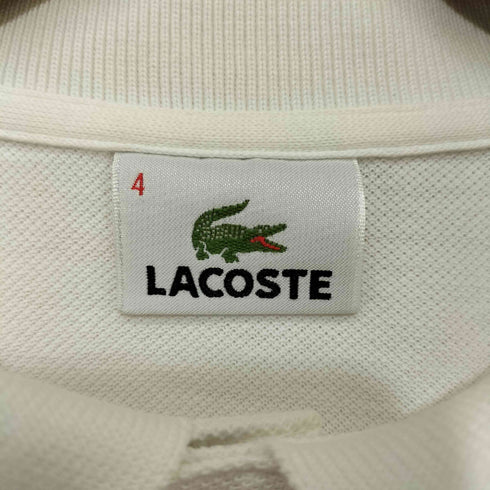 ラコステ LACOSTE S/S 鹿の子 ポロシャツ メンズ JPN:4