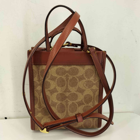 コーチ COACH ミニ カシン トート シグネチャー キャンバス レディース