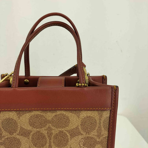 コーチ COACH ミニ カシン トート シグネチャー キャンバス レディース