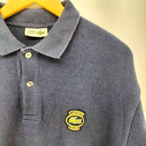 シュミーズラコステ CHEMISE LACOSTE 90s 文字ワニ コットンニットポロ メンズ 5