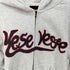 イエスアイシー YESEYESEE Y.E.S Snail Logo Zip-up Hoodie Light Greyフーディー ジップアップ パーカー メンズ import:S