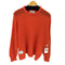 ダブルタップス WTAPS 18AW ALGA SWEATERモヘア混 アクリル ローゲージニット メンズ X 02