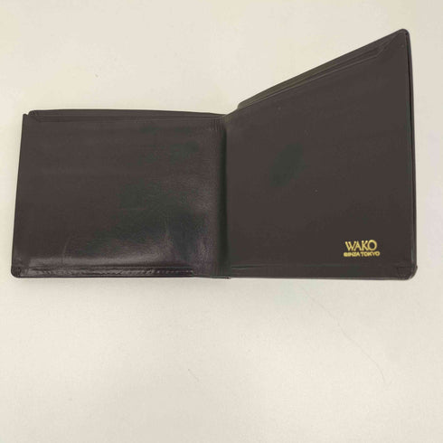 ワコー WAKO レザー 二つ折り財布 メンズ