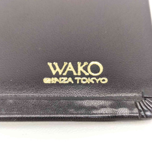 ワコー WAKO レザー 二つ折り財布 メンズ