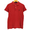 ラルフローレン RALPH LAUREN THE SKINNY POLO ポニー刺繍 鹿の子ポロシャツ レディース import:L