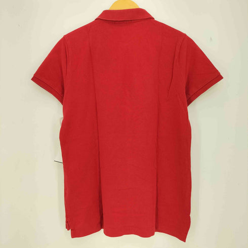ラルフローレン RALPH LAUREN THE SKINNY POLO ポニー刺繍 鹿の子ポロシャツ レディース import:L