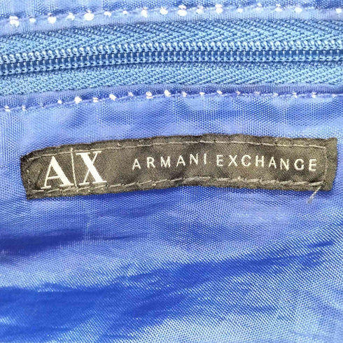 アルマーニエクスチェンジ ARMANI EXCHANGE デニム調 ボストンバッグ レディース