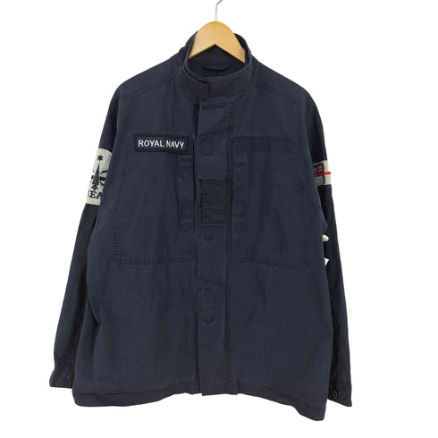ロイヤルネイビー ROYAL NAVY コンバット ジップアップ シャツジャケット メンズ 180/112
