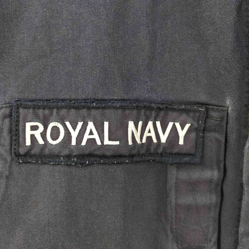 ロイヤルネイビー ROYAL NAVY コンバット ジップアップ シャツジャケット メンズ 180/112