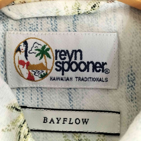 レインスプーナー Reyn Spooner 総柄 コットンレーヨン レギュラーカラー シャツ メンズ JPN:3
