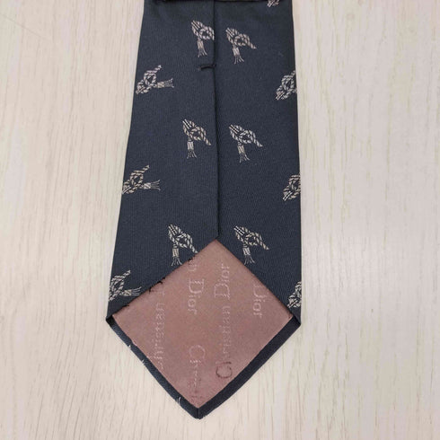 クリスチャンディオール Christian Dior MONSIEUR 総柄シルクネクタイ メンズ
