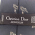 クリスチャンディオール Christian Dior MONSIEUR 総柄シルクネクタイ メンズ