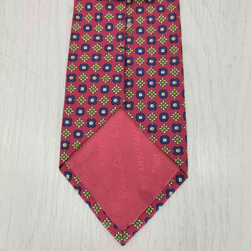 クリスチャンディオール Christian Dior MONSIEUR 総柄シルクネクタイ メンズ
