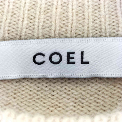 コエル COEL ロングニットワンピース レディース F