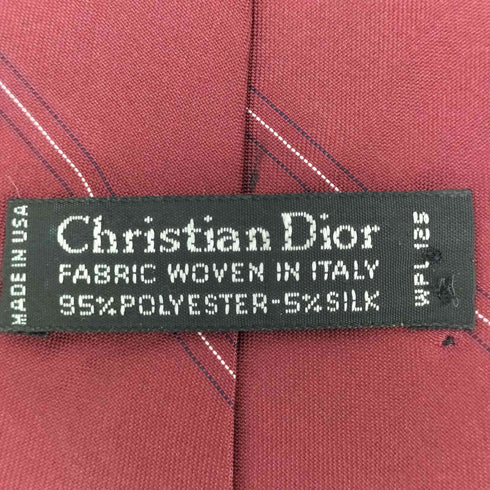 クリスチャンディオール Christian Dior 総柄シルク混ネクタイ メンズ
