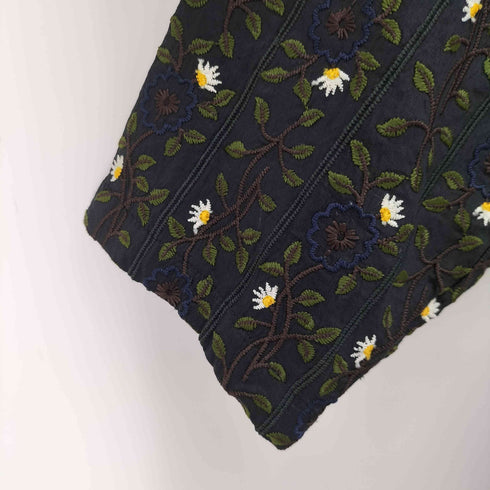 ユニ yuni 花柄刺繍ワンピース レディース FREE