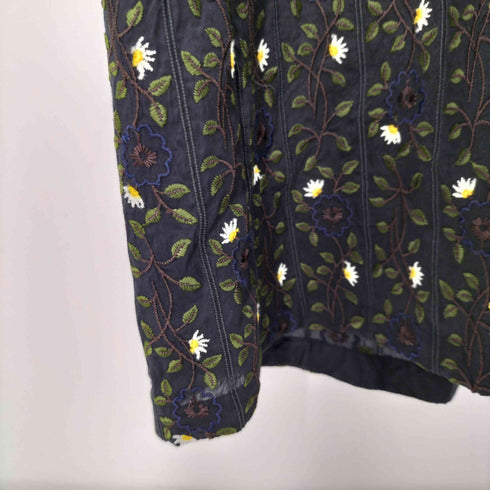 ユニ yuni 花柄刺繍ワンピース レディース FREE