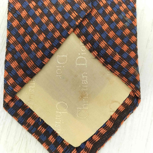 クリスチャンディオール Christian Dior 総柄ネクタイ メンズ