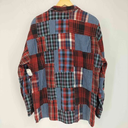 エディーバウアー Eddie Bauer パッチワークオープンカラーシャツ メンズ JPN:M