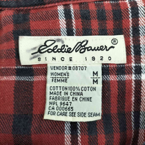 エディーバウアー Eddie Bauer パッチワークオープンカラーシャツ メンズ JPN:M