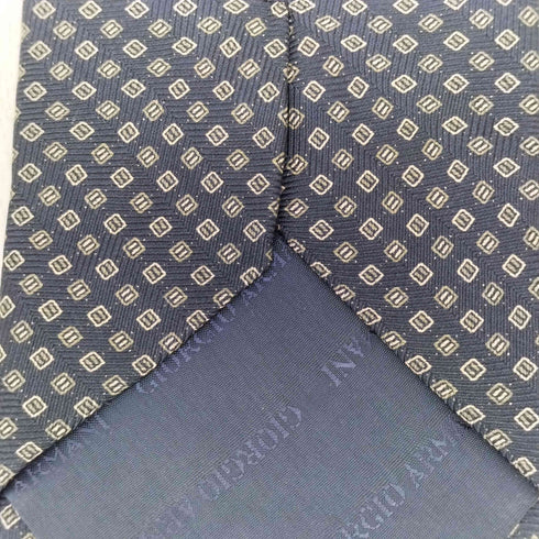 ジョルジオアルマーニ Giorgio Armani 総柄シルクネクタイ メンズ