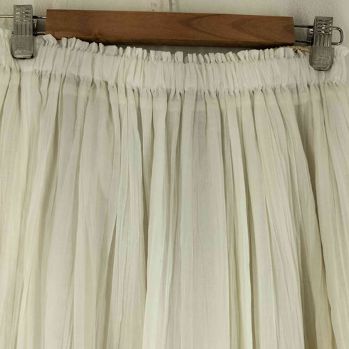 トゥモローランドマカフィー tomorrowland macphee ギャザーマキシスカート レディース 36