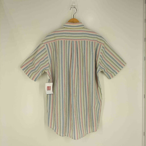 ブルックスブラザーズ 346 BROOKS BROTHERS シアサッカー マルチカラー ボタンダウン ストライプ シャツ メンズ import:M
