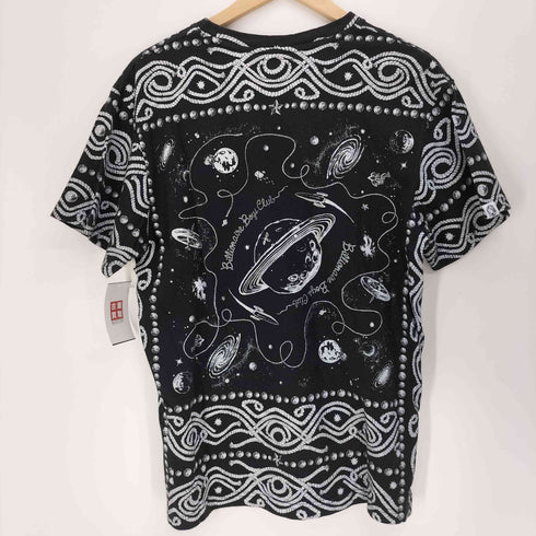 ビリオネアボーイズクラブ Billionaire Boys Club スペース ロデオ 総柄 アート プリント Tシャツ メンズ import:L