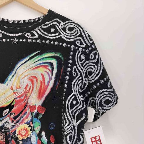 ビリオネアボーイズクラブ Billionaire Boys Club スペース ロデオ 総柄 アート プリント Tシャツ メンズ import:L