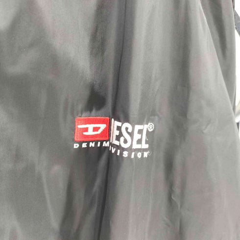 ディーゼル DIESEL 刺繍ロゴ スリーブラインコーチジャケット メンズ XL