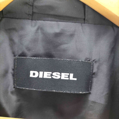 ディーゼル DIESEL 刺繍ロゴ スリーブラインコーチジャケット メンズ XL