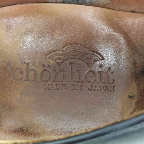 Schonheit ショーンハイト 内羽根ストレートチップ 日本製 メンズ JPN:25.5