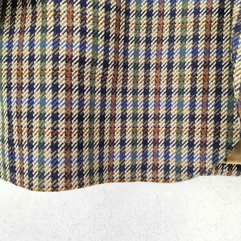 アクアスキュータム AQUASCUTUM ガンクラブチェック ウールテーラードジャケット メンズ 38