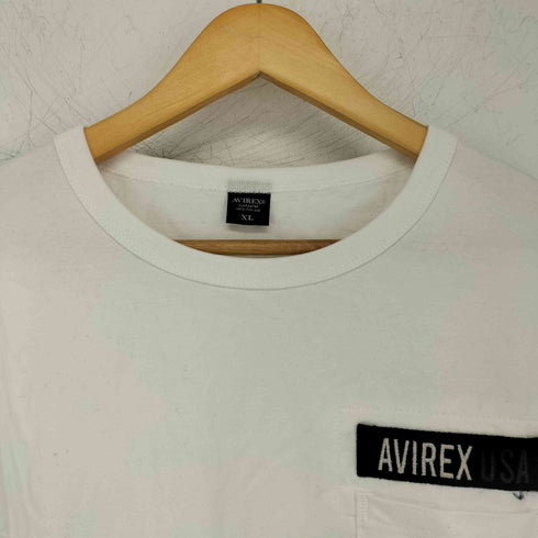 アヴィレックス AVIREX ロングスリーブ ファティーグTシャツ メンズ XL
