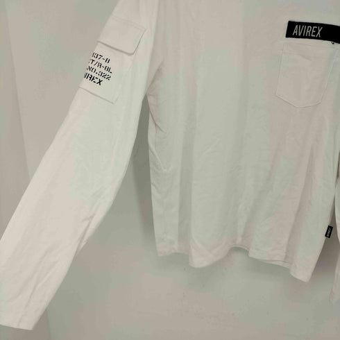 アヴィレックス AVIREX ロングスリーブ ファティーグTシャツ メンズ XL