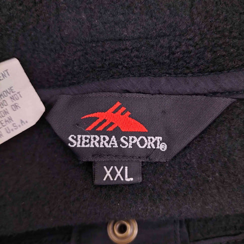 シェラデザイン SIERRA DESIGNS sierra sport USA製 フリースプルオーバー メンズ XXL