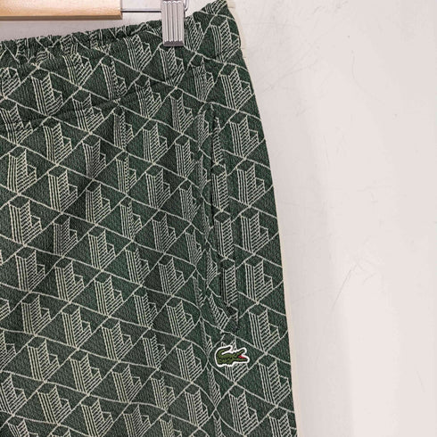 ラコステ LACOSTE モノグラム トラックパンツ メンズ US:M