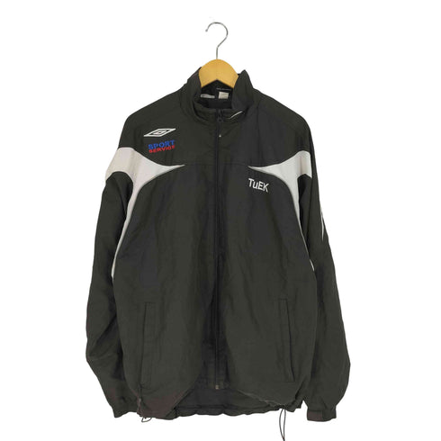 アンブロ UMBRO 00s 裾ドローコード付き 裏地メッシュ ブルゾン メンズ import:XL