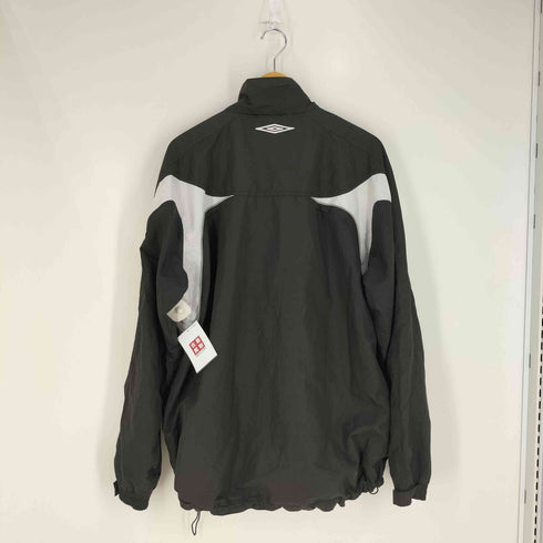 アンブロ UMBRO 00s 裾ドローコード付き 裏地メッシュ ブルゾン メンズ import:XL