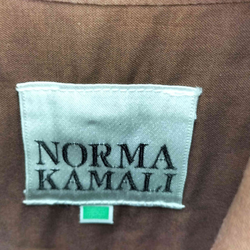 NORMA KAMALI S/S 比翼 シャツ ワンピース レディース