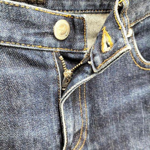 アーペーセー A.P.C. JEAN ETROIT COURT ストレッチ ジップフライ デニム パンツ 脇割 レディース 27