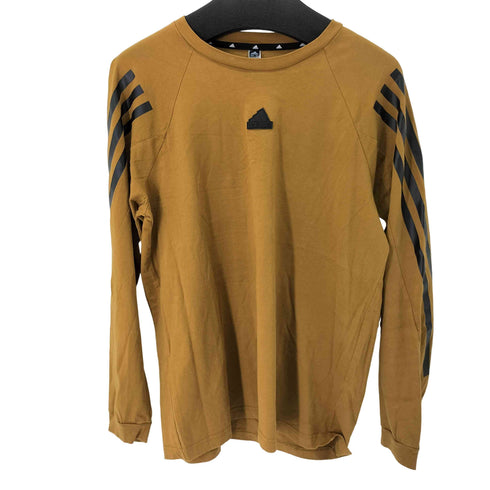 アディダス adidas フロントロゴ ラグラン ロングスリーブカットソー メンズ JPN:M