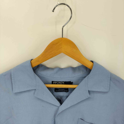 ポロバイラルフローレン Polo by RALPH LAUREN 90S CALDWELL シルクコットン オープンカラーシャツ ポニー無し メンズ import:L