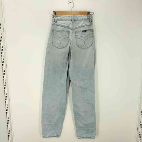ローラス ROLLAS テーパードデニムパンツ レディース 24
