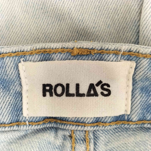 ローラス ROLLAS テーパードデニムパンツ レディース 24