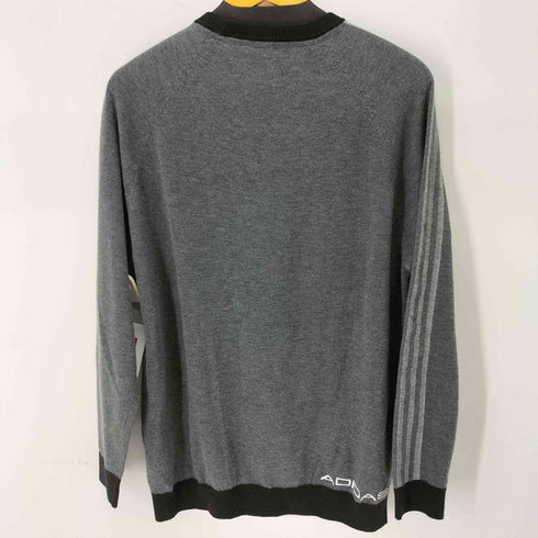アディダス adidas 刺繍ロゴ ゴルフ ニットセーター メンズ 2XL